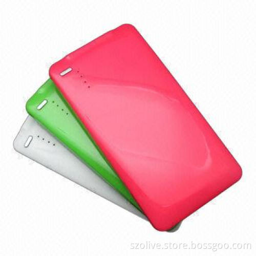 card power bank external battery 4000mah
